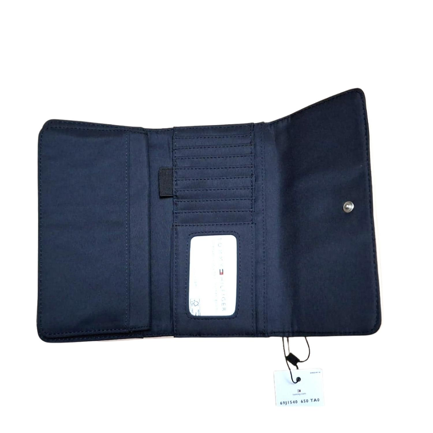 Billetera Tommy Hilfiger Monogram — Beige/Taupe