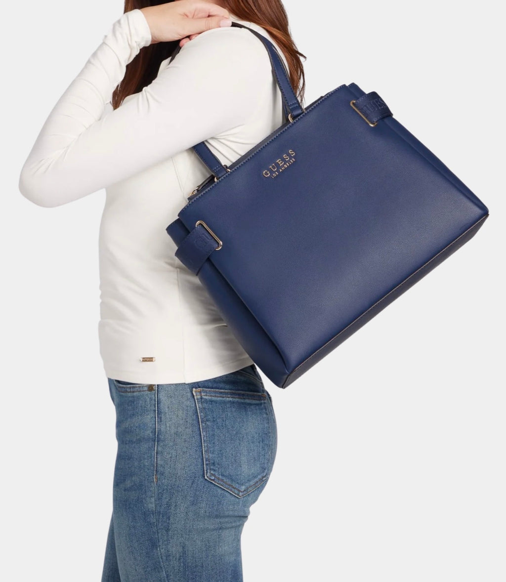 Cartera Guess Carryall Azul Marino