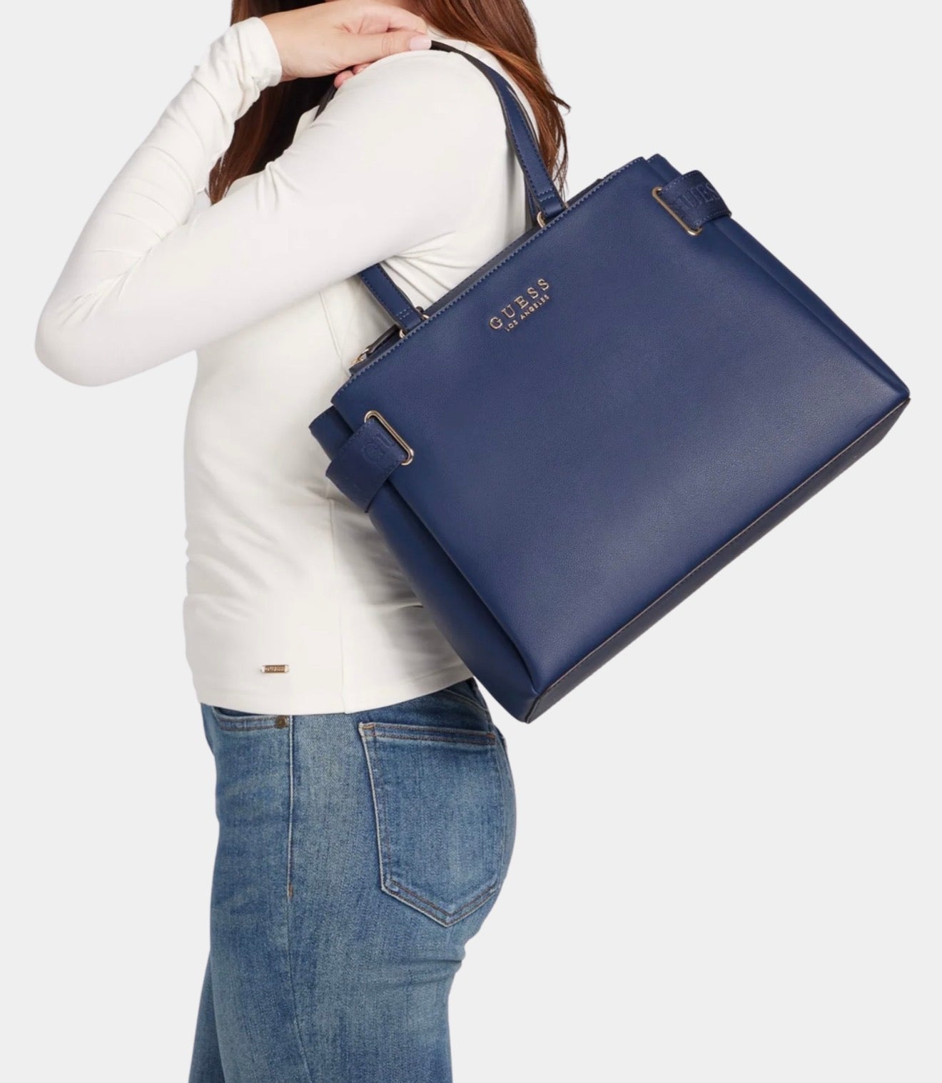 Cartera Guess Carryall Azul Marino