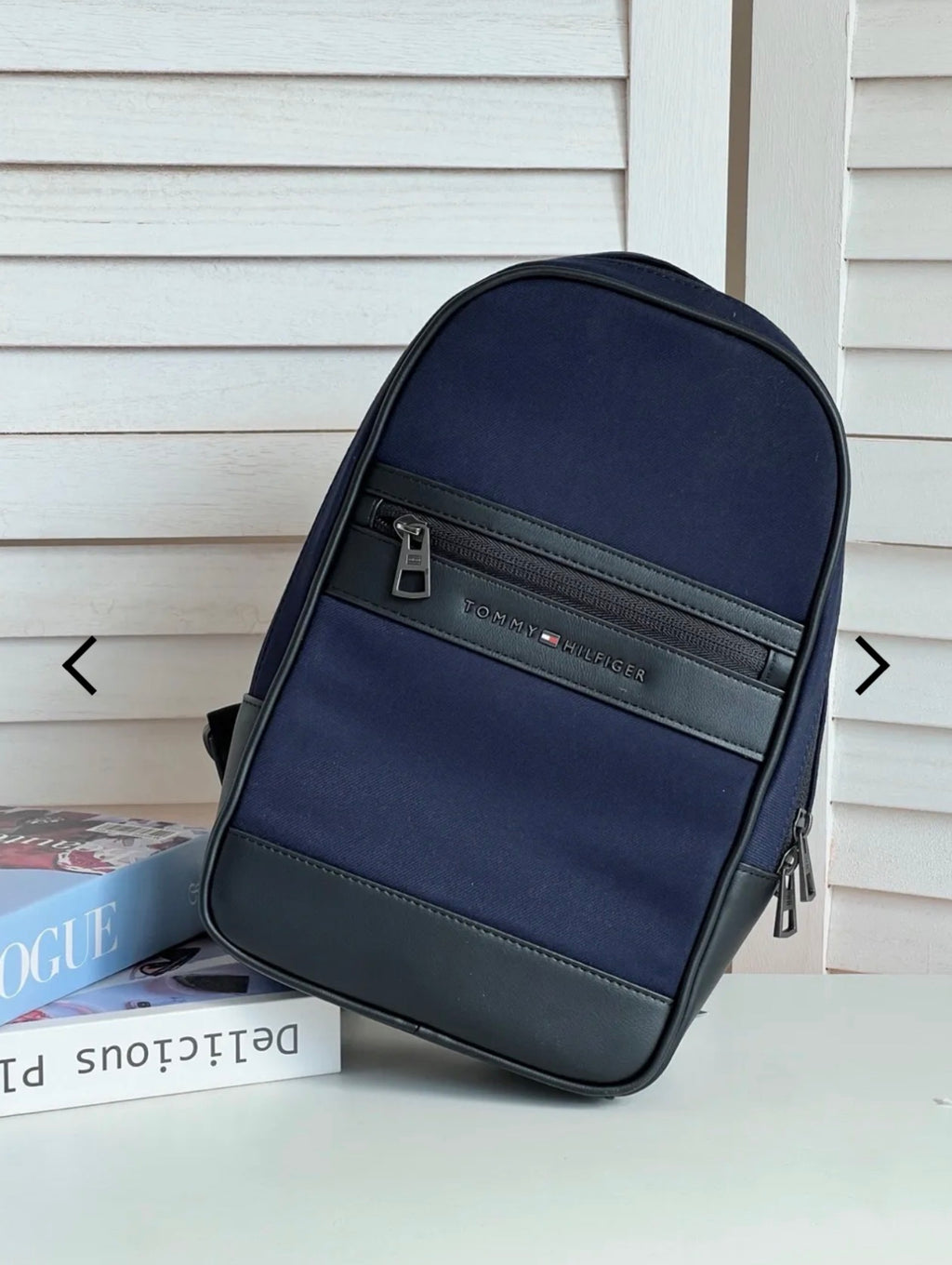 Bolso Sling Tommy Hilfiger Hombre Azul Marino