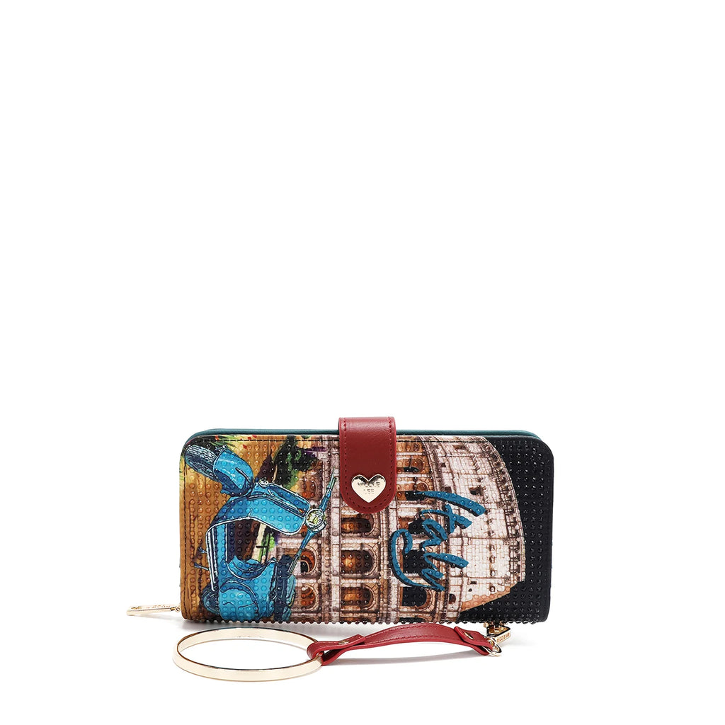 Billetera Martha Travels Italy